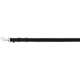 Correa Classic Ajustable Negro, correa para paseo de perros - Kompymascotas