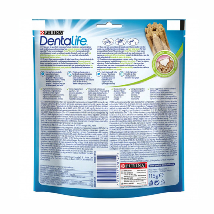 Purina Dentalife perros pequeños, higiene dental perros - Kompymascotas