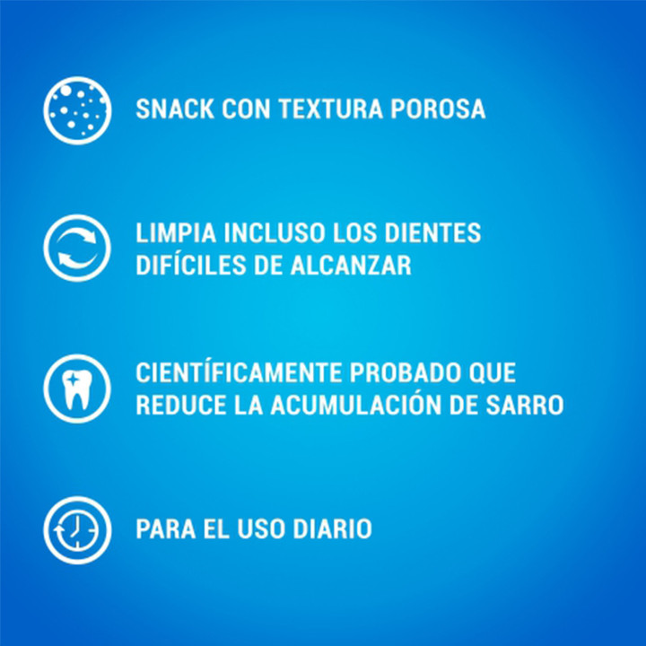 Snacks PURINA DENTALIFE Mini, cuidado bucodental para perros - Kompymascotas
