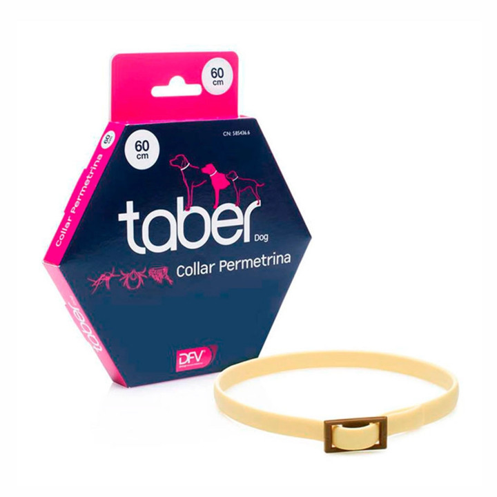 Collar Antiparasitario Taberdog Ajustable - Piensosymascotas
