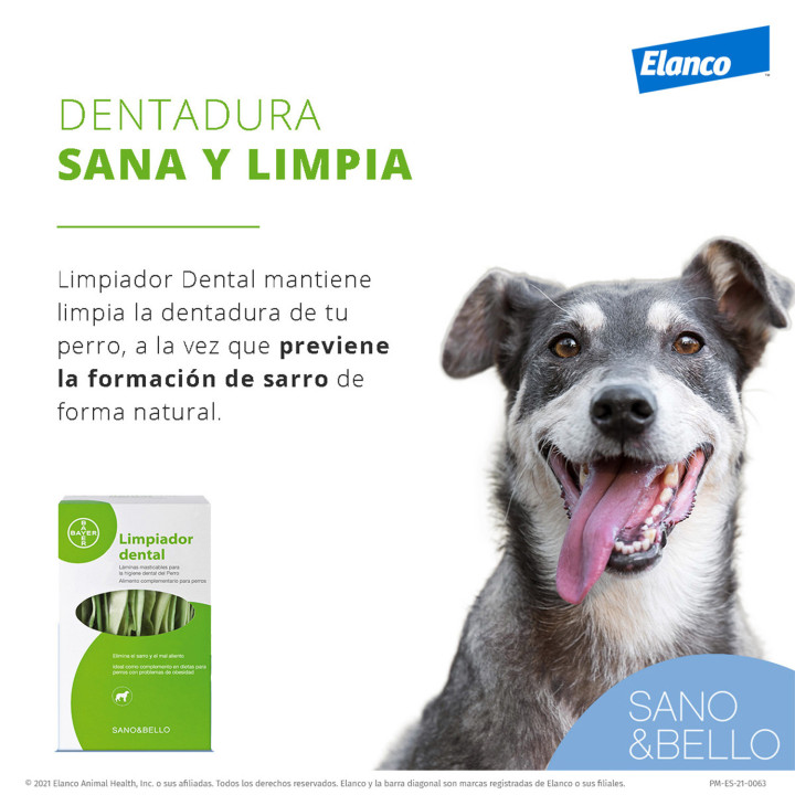 Limpiador dental - Sano & Bello Higiene para perros - Kompymascotas