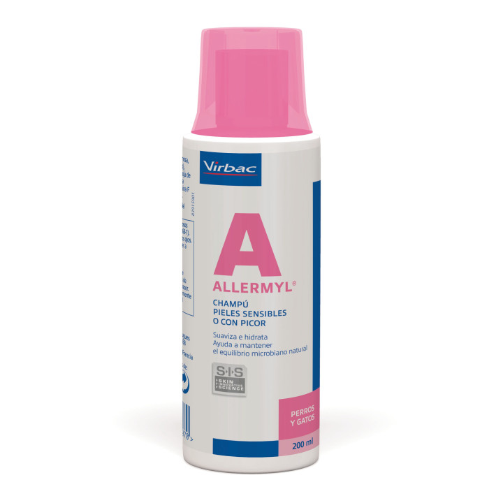 Allermyl, champú dermatologico para mascotas - Kompymascotas