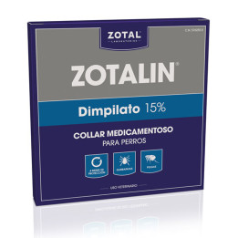 Collar antiparasitario Zotalin para perros - Kompymascotas