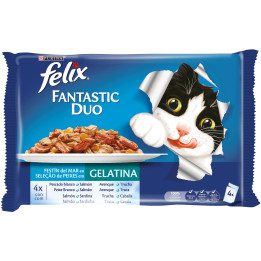 Purina Félix Fantastic Duo Delicious con Pescado