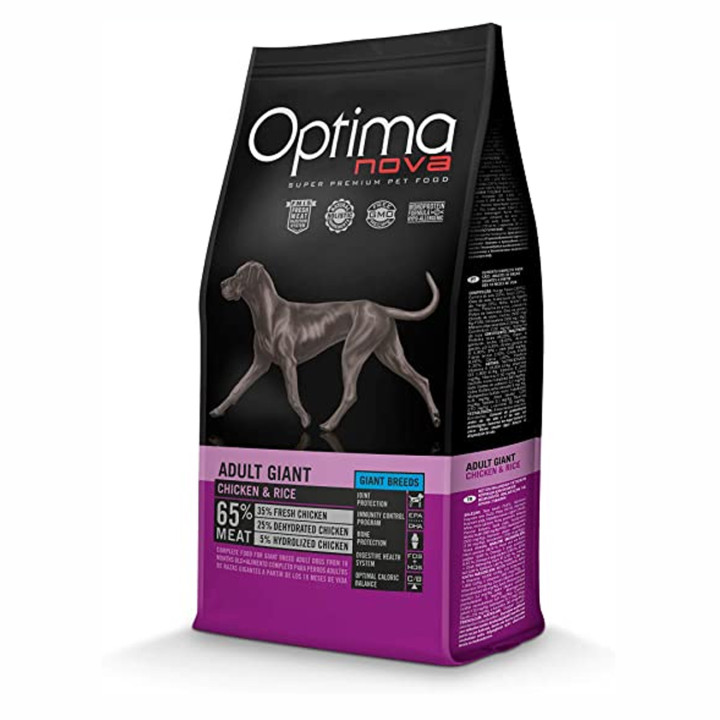 Optima Nova Adult Large Chicken & Rice, Pienso para perros - Kompymascotas
