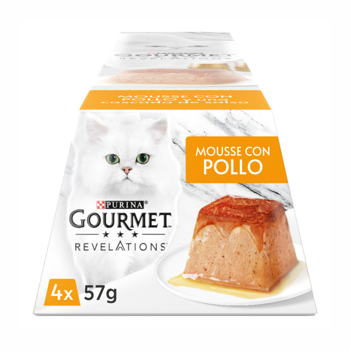 Purina Gourmet Revelations Mousse con Pollo - Kompymascotas