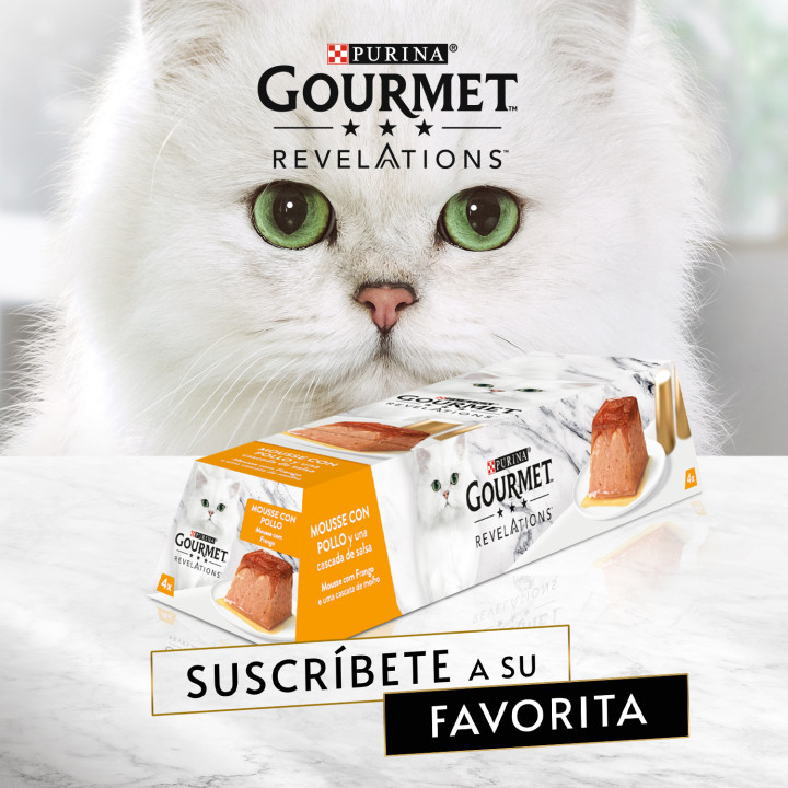 Purina Gourmet Revelations Mousse con Pollo - Kompymascotas