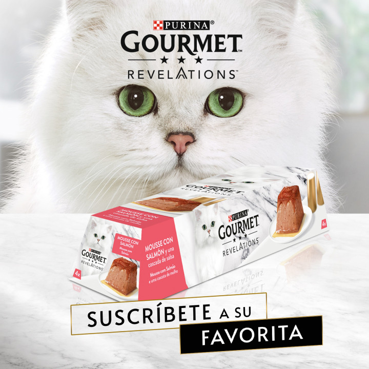 Purina Gourmet Revelations Mousse con Salmón