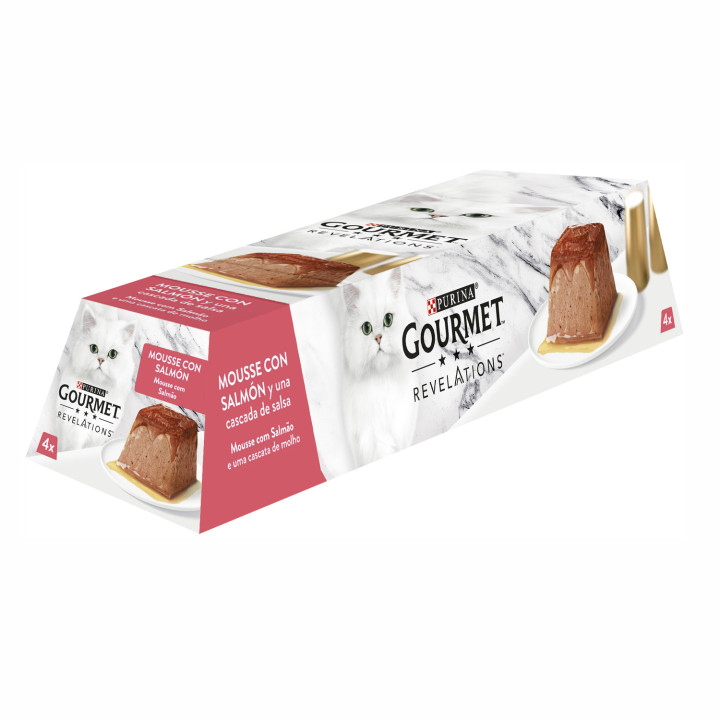Purina Gourmet Revelations Mousse con Salmón
