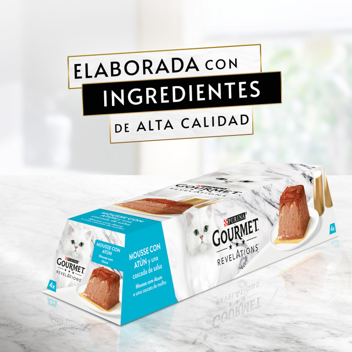 Purina Gourmet Revelations Mousse con Atún