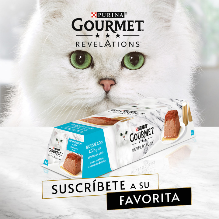 Purina Gourmet Revelations Mousse con Atún