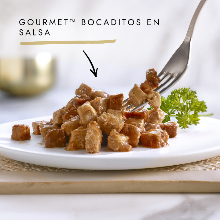 Comida húmeda Purina Gourmet Gold Bocaditos en Salsa Pack Surtido - Kompymascotas