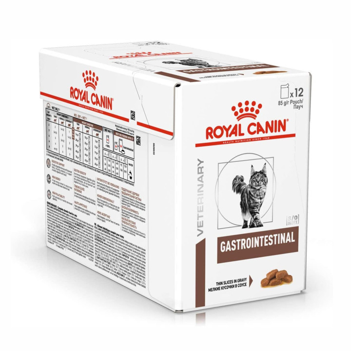 Comida húmeda para gatos Royal Canin Veterinary Diet Gastro Intestinal - Kompymascotas