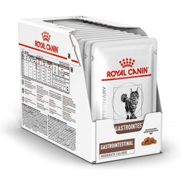 Comida húmeda para gatos Royal Canin Veterinary Diet Gastro Intestinal  - Kompymascotas