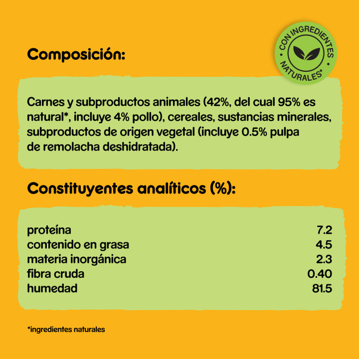 Pedigree Comida Húmeda para perros con Pollo en paté - Lata