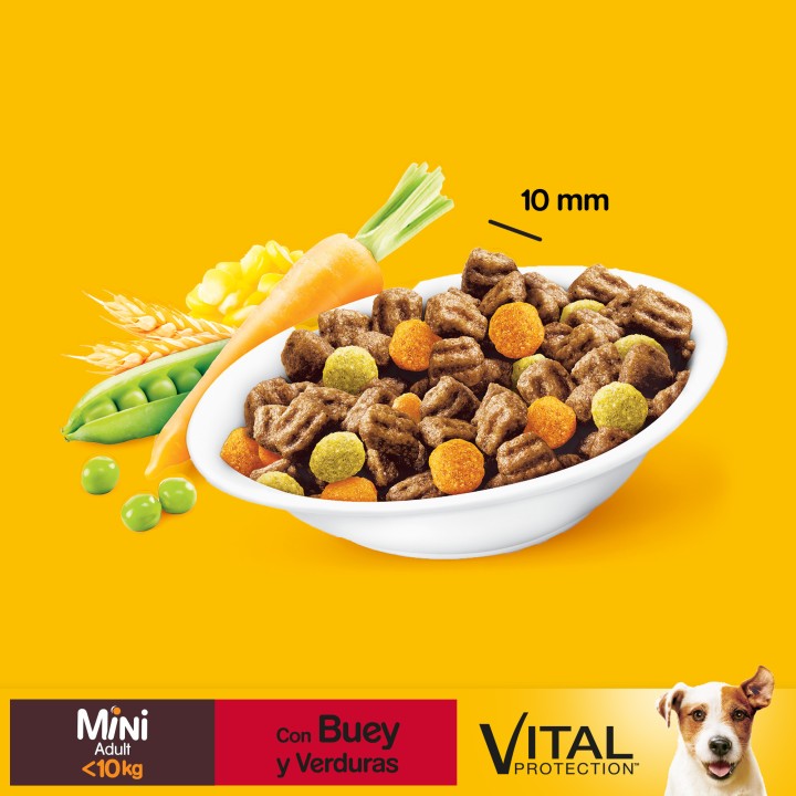 Pedigree Seco Mini Adult Buey y Verduras