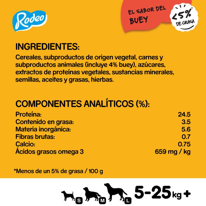 Pedigree Rodeo Buey 7 tiras
