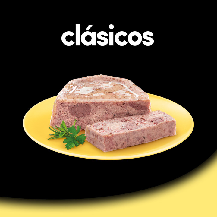 Tarrina Cesar Clásicos con pollo, Comida húmeda para perros - Kompymascotas