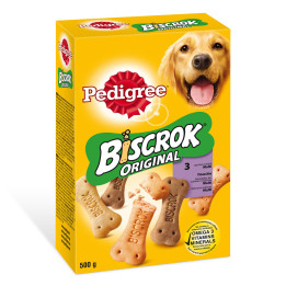 Pedigree Biscrock original, Snacks para perros - Kompymascotas