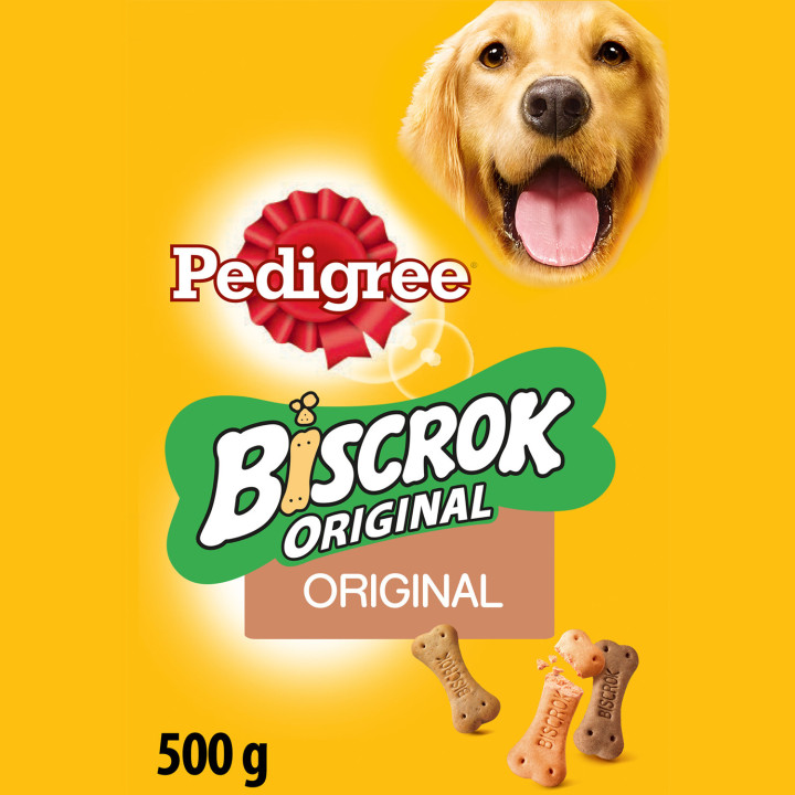 Pedigree Biscrock original, Snacks para perros - Kompymascotas