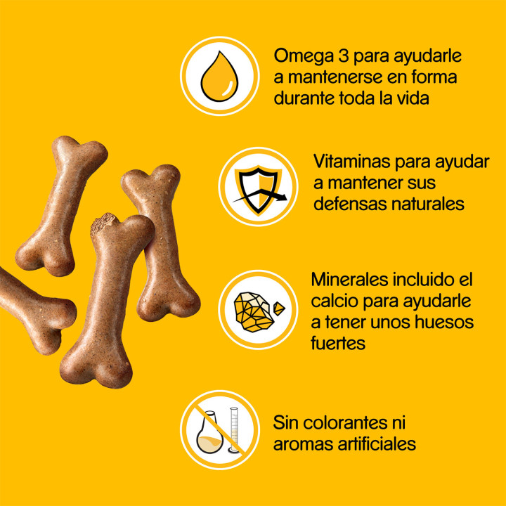Pedigree Biscrock original, Snacks para perros - Kompymascotas