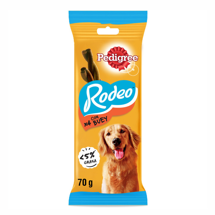 Snack para perro Pedigree Rodeo Buey - Kompymascotas