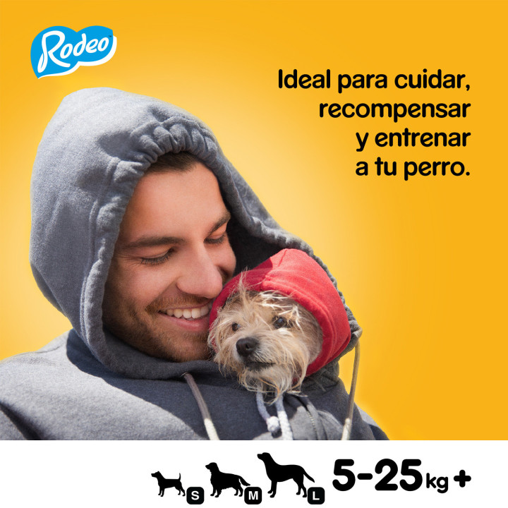 Snack para perro Pedigree Rodeo Buey - Kompymascotas