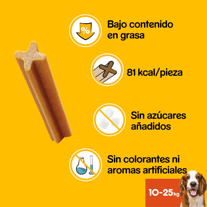 Higiene oral Dentastix para perros medianos - Kompymascotas