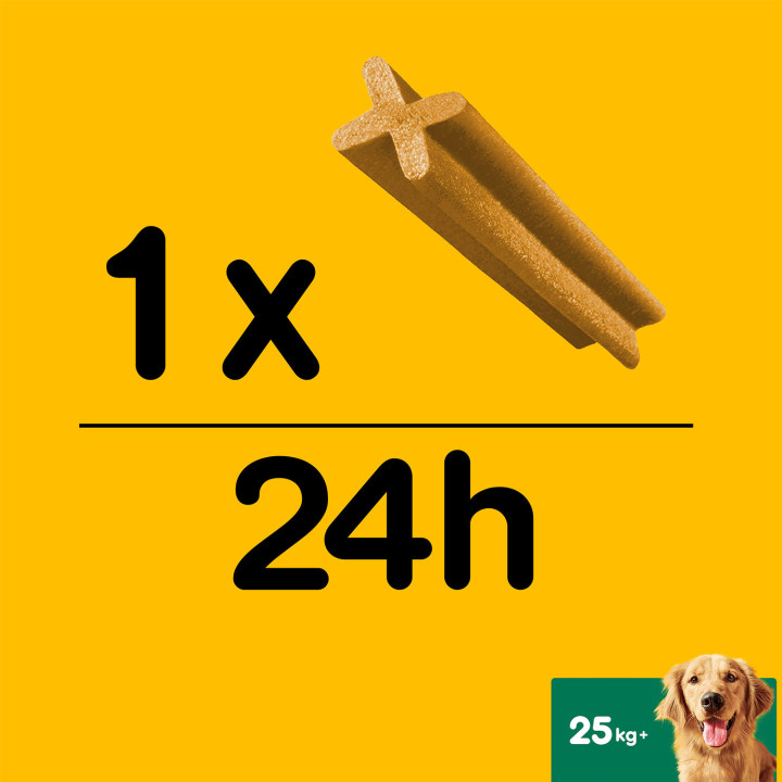 Higiene oral Dentastix para perros grandes - Kompymascotas