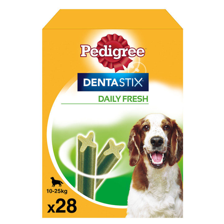 Higiene oral Dentastix fresh para perros medianos - Kompymascotas