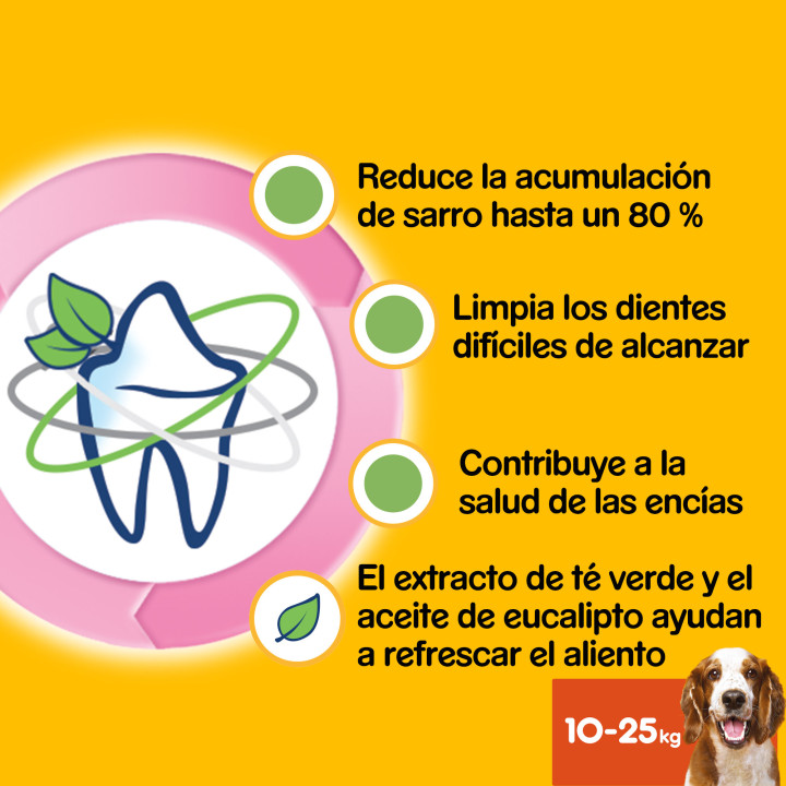 Higiene oral Dentastix fresh para perros medianos - Kompymascotas