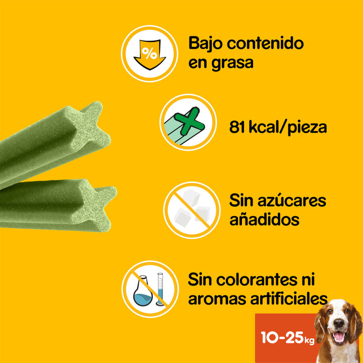 Higiene oral Dentastix fresh para perros medianos - Kompymascotas