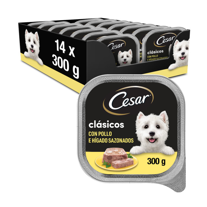 César Clásicos de Pollo con Hígado