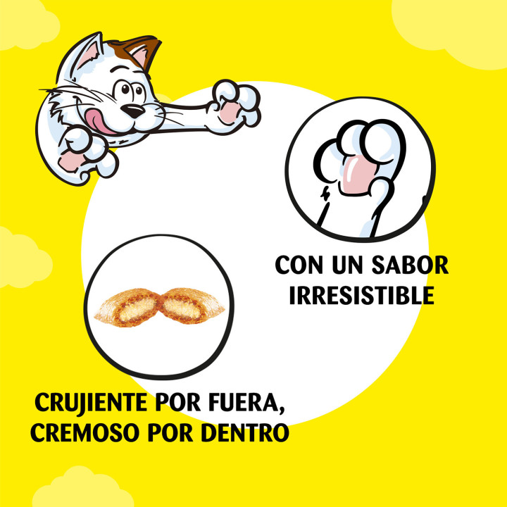 Catisfactions con Pollo, galletas para gato - Kompymascotas