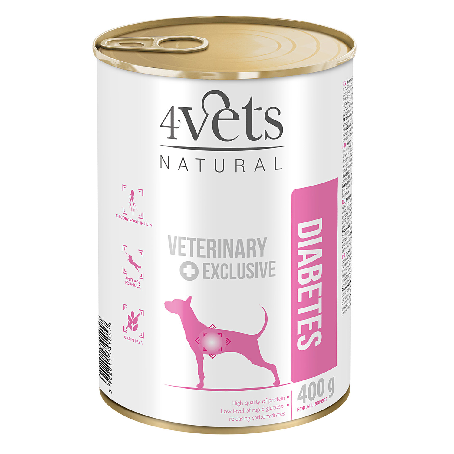 Comida húmeda perros diabéticos