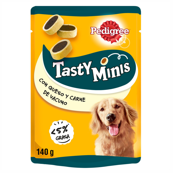 Pedigree Tiras Tasty Bites Queso