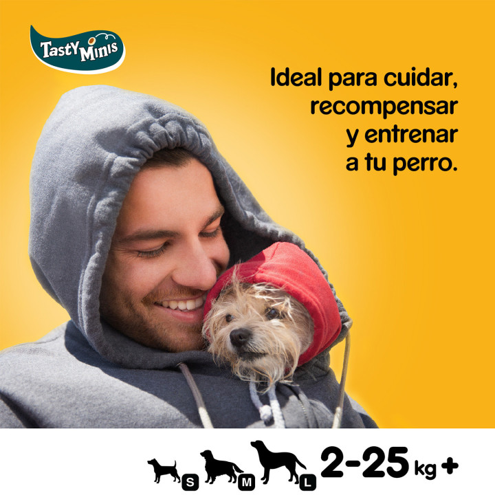 Pedigree Tiras Tasty Bites Queso