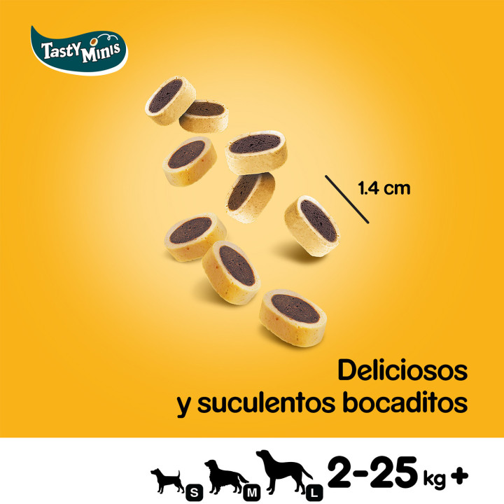 Pedigree Tiras Tasty Bites Queso