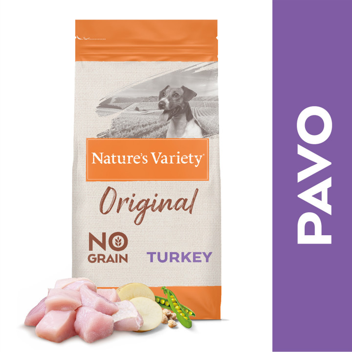 Natures Variety Original Grain Free Mini Adult Turkey - Piensoymasc