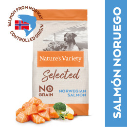Natures Variety Selected Grain Free Salmón - Kompymascotas