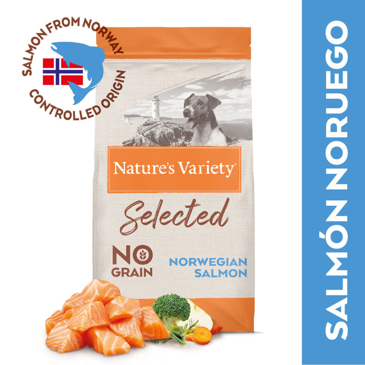 Natures Variety Selected Grain Free Salmón - Kompymascotas