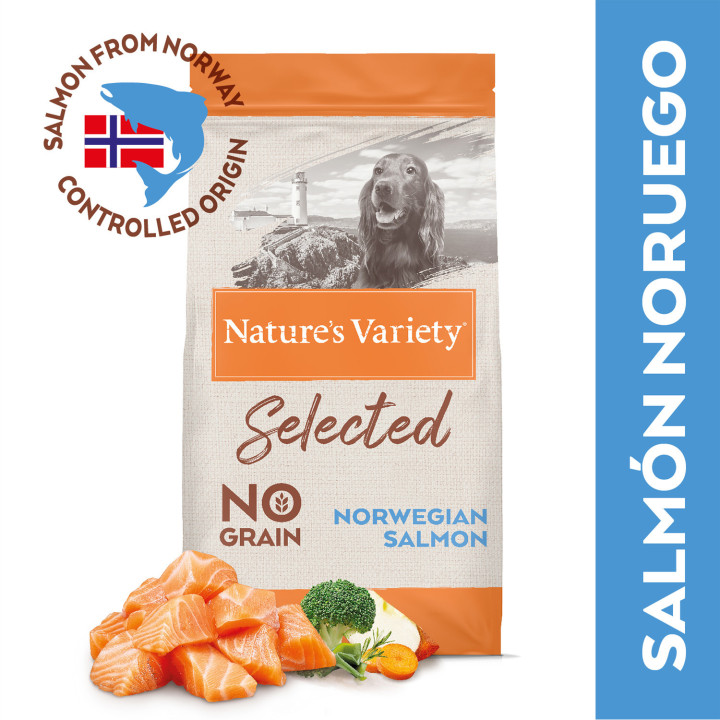 Natures Variety Selected Grain Free Salmón - Kompymascotas