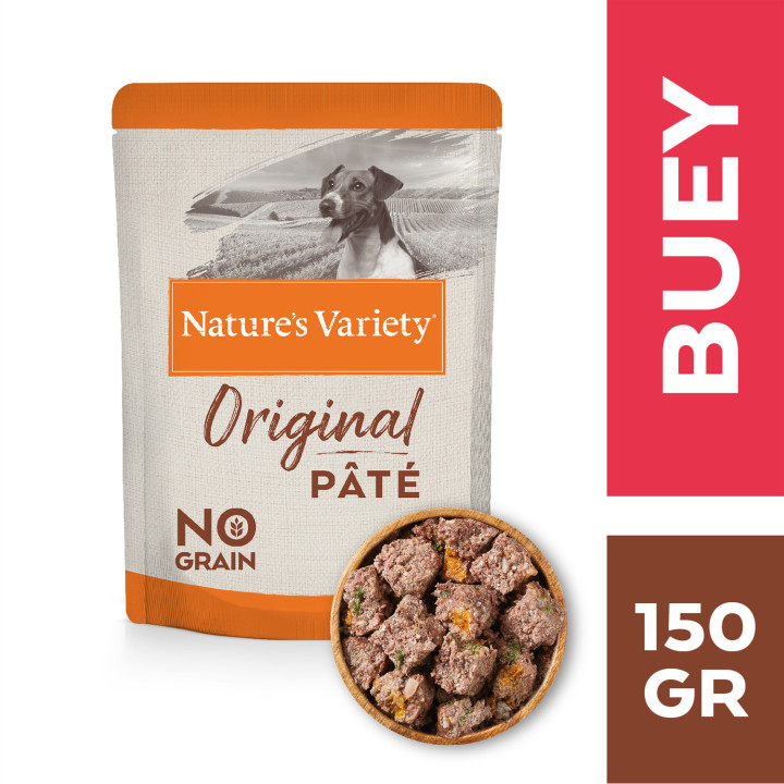 Natures Variety Original Mini Beef Pouch - Kompymascotas