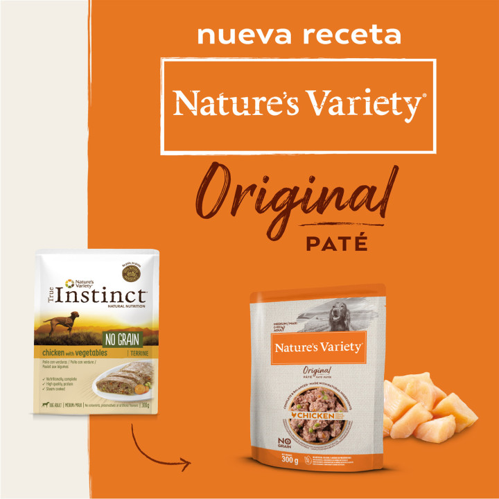 Natures Variety Original Grain Free Medium Chicken Pouch