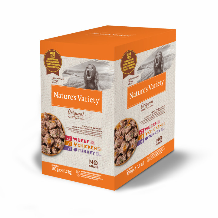 Natures Variety Original Grain Free Multipack Pouch