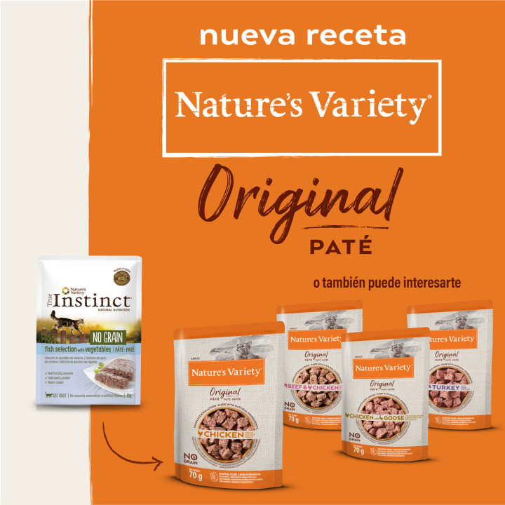 Natures Variety Original Grain Free Turkey Pouch Cat
