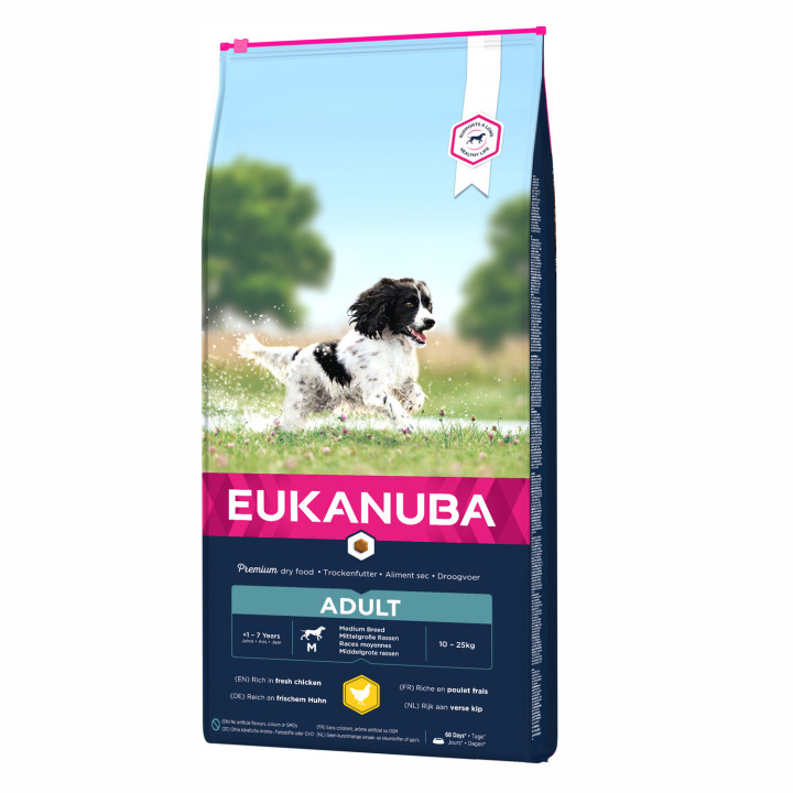 Eukanuba Adult Medium Breed Pienso para perros - Kompymascotas