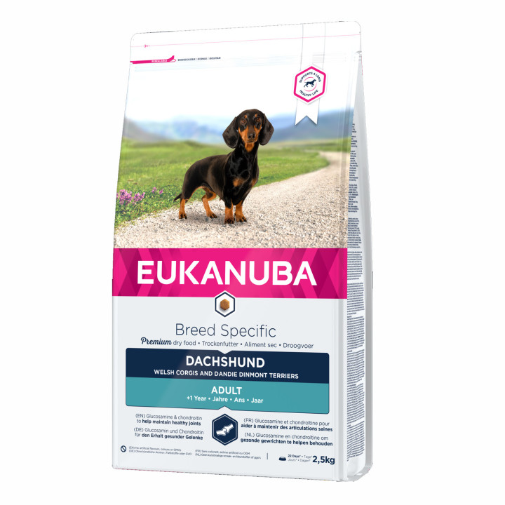 Eukanuba Dachshund/Teckle, piensos para perros - Kompymascotas