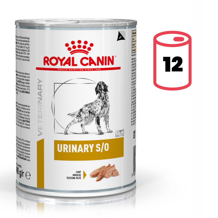Comida húmeda para perros de Royal Canin Urinary S/O - Kompymascotas