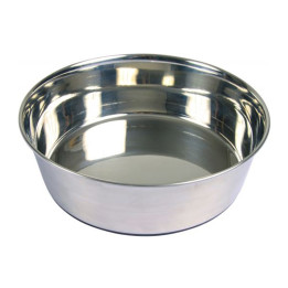 Comedero para perro/gato acero Inoxidable con base caucho - Kompymascotas